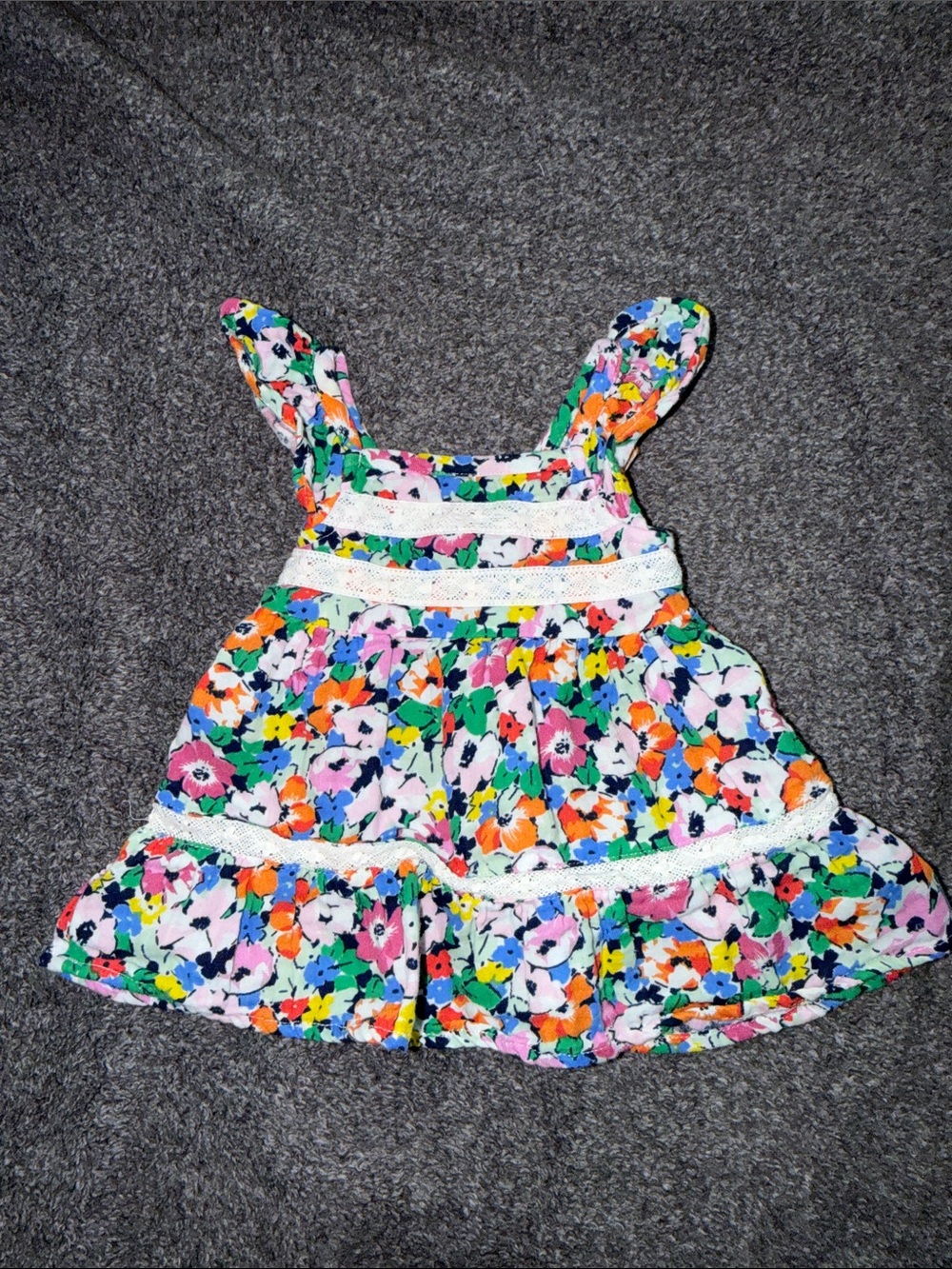 GAP Baby Multicolor Floral Print Dress Top